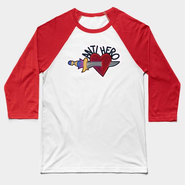 Anti Hero Baseball T-Shirt by ilikeyourhair